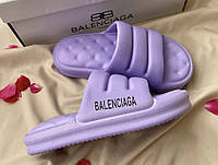 Balenciaga Puffy Slides Purple