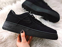 Nike Air Force 1 Low Black x Stussy