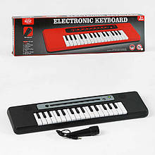 Дитячий синтезатор-піаніно 32 клавіші BX 1625 A, з мікрофоном, від батарейок, 8 ритмів, 2 тони