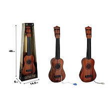 Гітара дитяча зі струнами та медіатором 8081 A, 2 різновиди, 4 струни