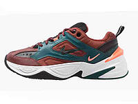 Nike M2K Tekno Brown rainforest & mango Brown Blue White Orange