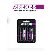 Аккумулятор ААА Arexes (800mAh) 1.2v (NI-MH) мини пальчик gr