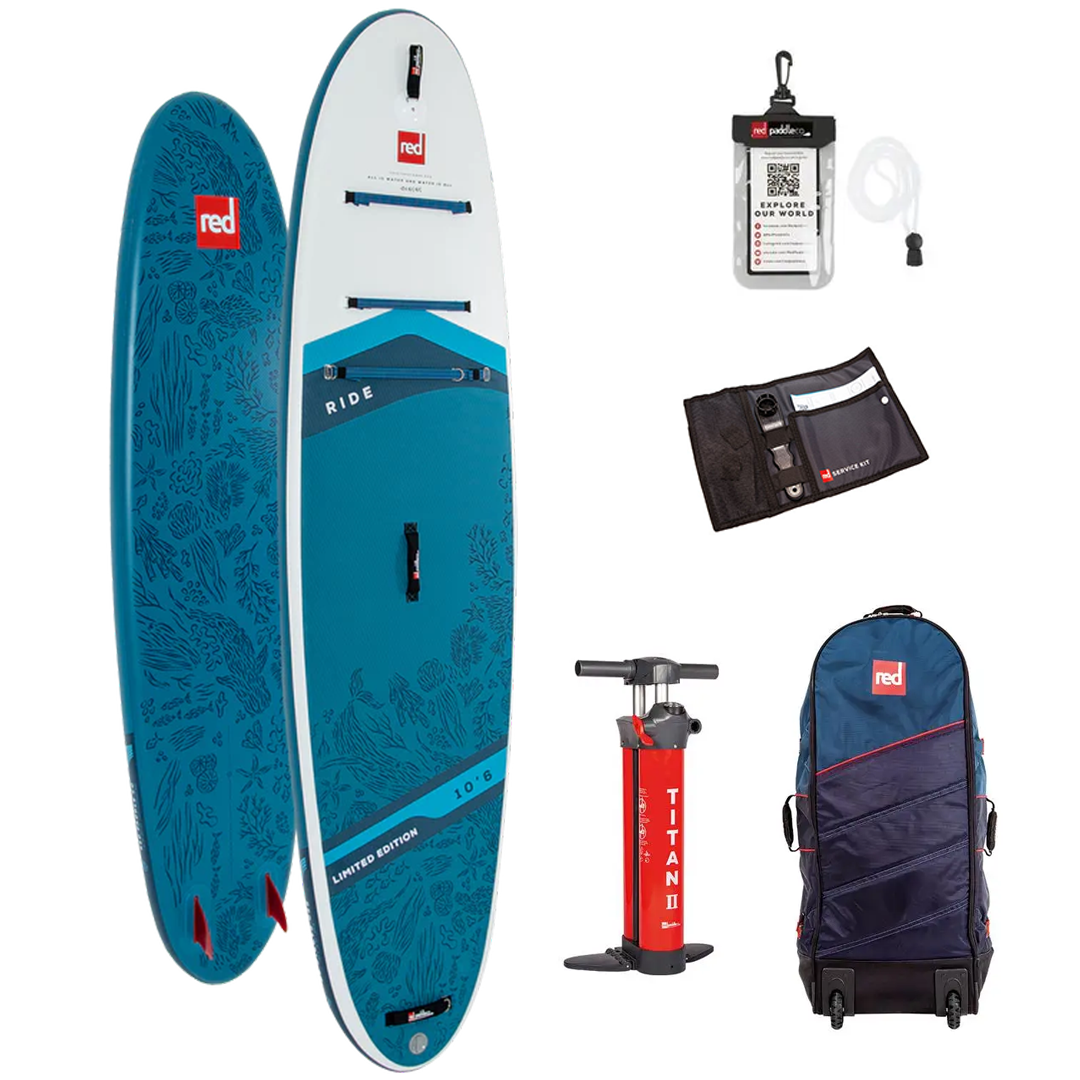 Сапборд Red Paddle Co RIDE 10'6" х 32" LIMITED EDITION 2024 - надувна дошка для САП серфінгу, sup board
