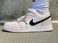 Jordan 1 Retro Light Pink White Black Low