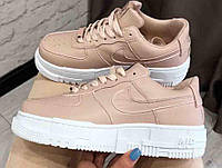Nike AIR FORCE 1 PIXEL Particle Beige Pink