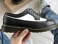 Dr. Martens Black White 36