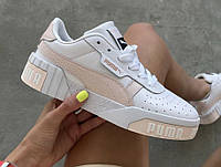 Puma basket Cali White/Pink