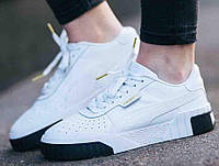 Puma basket Cali White black