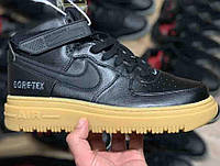 Nike Air Force 1 GORE-TEX  Black Gum Winter Fur