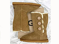 UGG Bailey Button Triplet II High Caramel