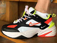 Nike M2K Black White Neon Green Pink Orange