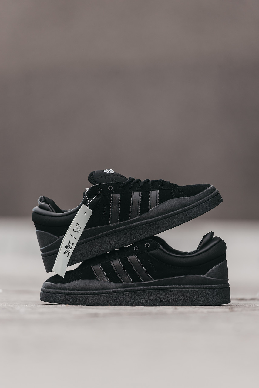 Чоловічі Кросівки Adidas Campus x Bad Bunny Black 43-44-45