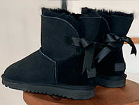 UGG MINI BAILEY BOW II BOOT BLACK