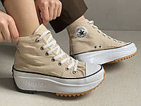 Converse Run Star Hike Hi Beige