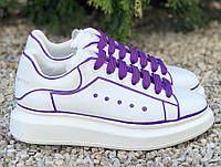 McQueen White/Violet Line