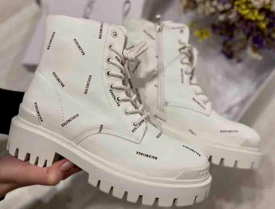 Balenciaga Boots White Logo 36, цена: 4200 ₴, купить на Prom.ua