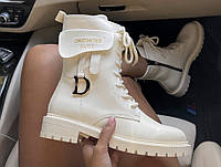 Dior Boots Beige Мех