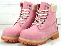 Timberland Pink Fur