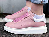 McQueen Pink White