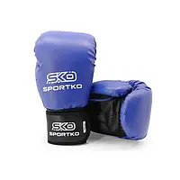 Боксерські рукавички SPORTKO арт.ПД1 16oz(унцій), колір уточнюйте