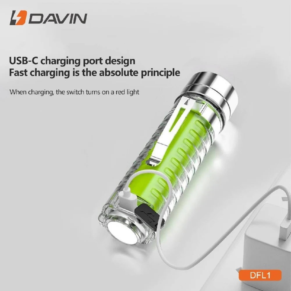 Фонарик Flashlight Davin DFL1 - фото 3 - id-p2091828994