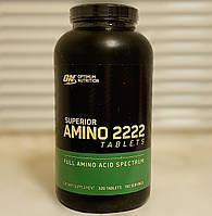 Амінокислоти Optimum Nutrition Superior Amino 2222 320 tab оптимум нутрішн аміно amino energy