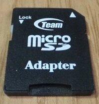 Перехідник-адаптер Team для карти пам'яті micro SD на SD