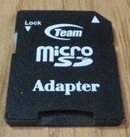 Перехідник-адаптер Team для карти пам'яті micro SD на SD