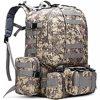 Рюкзак тактический военный B08 Pixel 55L удобный и качетсвенный рюкзак для военных