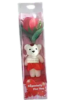 Подарунок дівчині на 14 лютого букет троянд із ароматизованого мила 1109