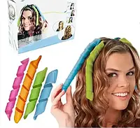 Бігуді спіральні для жінок Hair Wavz для довгого волосся 50 см