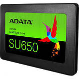 Накопичувач SSD 2.5" 256GB ADATA (ASU650SS-256GT-R), фото 3