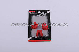Ковзаники (слайдери) 2T Stels 50 направляючі варіатора (тюнінг, червоні) KOSO