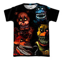 3D футболка Five Nights at Freddy's
