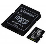 Карта пам'яті Kingston 256GB microSD class 10 A1 Canvas Select Plus (SDCS2/256GB), фото 2