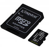Карта пам'яті Kingston 512GB microSD class 10 A1 Canvas Select Plus (SDCS2/512GB), фото 2