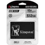 Накопичувач SSD 2.5" 512GB Kingston (SKC600B/512G), фото 4