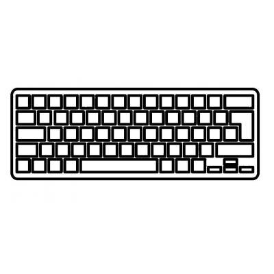 Клавіатура ноутбука ASUS UX51 коричнева без рамки/с підсв.UA/RU/US