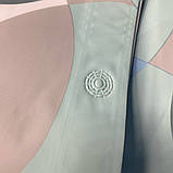 Шторка для ванни з поліестеру водонепроникна Bathlux 180x180 см з кільцями, фіранка для ванної кімнати, фото 6