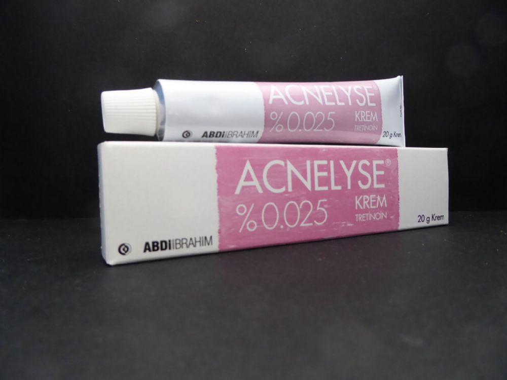 Крем Третиноин Acnelyse 0.025% 20g (Турция) 20 гр ОРИГИНАЛ - фото 2 - id-p2091839928