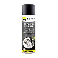 Очиститель для тормозных механизмов и сцеплений Kraft 500мл (KF005)