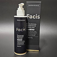 Пилинг-гомаж для лица Facis Charcoal Gommage Peeling с древесным углем, 200 мл