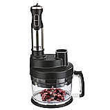 Ручний багатофункціональний блендер Camry CR 4623 - мульти блендер 1600 Вт з подрібнювачем, фото 4