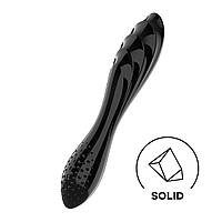 Скляний дилдо Satisfyer Dazzling Crystal 1 (Black)