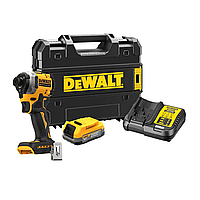 Профессиональный шуруповерт ударный аккумуляторный бесщеточный DeWALT DCF850E1T