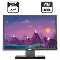 Монитор Dell UltraSharp 2209WAf / 22" (1680x1050) TN / USB, VGA, DVI / VESA 100x100 + Кабели VGA и питания