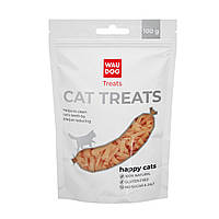 Лакомство для кошек WAUDOG TREATS Куриные полоски, 100 гр