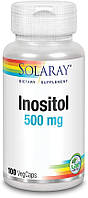 Инозитол Inositol Solaray 500 мг 100 вегетарианских капсул