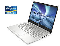 Ультрабук HP Laptop 14s-dq1504sa / 14" (1366x768) TN / Intel Core i5-1035G1 (4 (8) ядра по 1.0 - 3.6 GHz) / 8