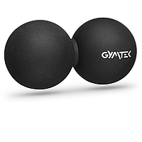 Массажный мяч Gymtek 63 мм двойной черный h